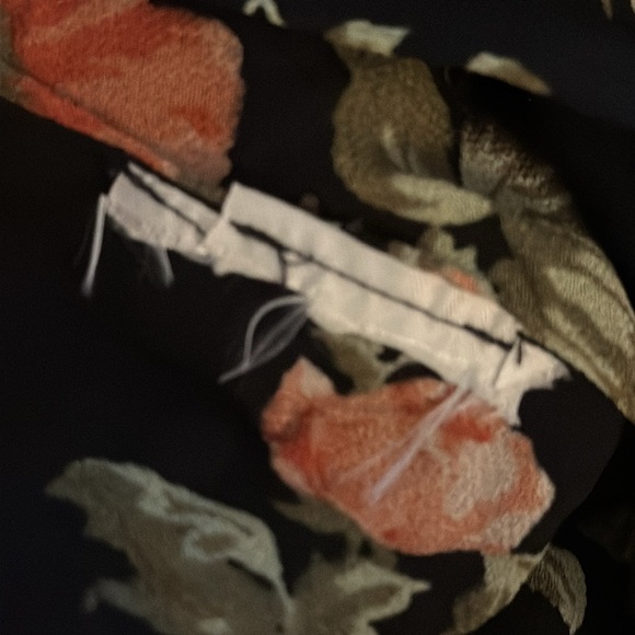 REFORMATION Giselle Dress Midi Floral‎ Black Pink Size S M Garden Party Date - Picture 10 of 10